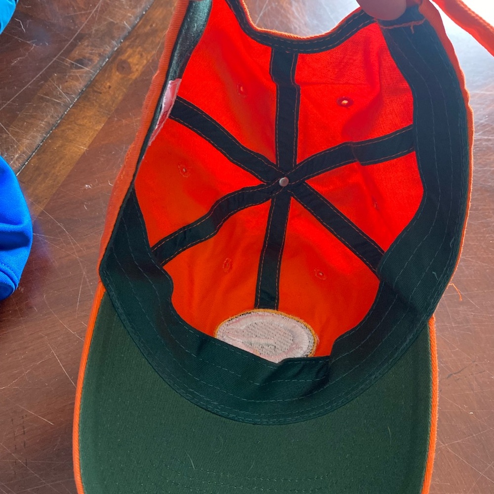 NFL Orange Cap with Green Bay Packers Logo - Picture 4 of 4